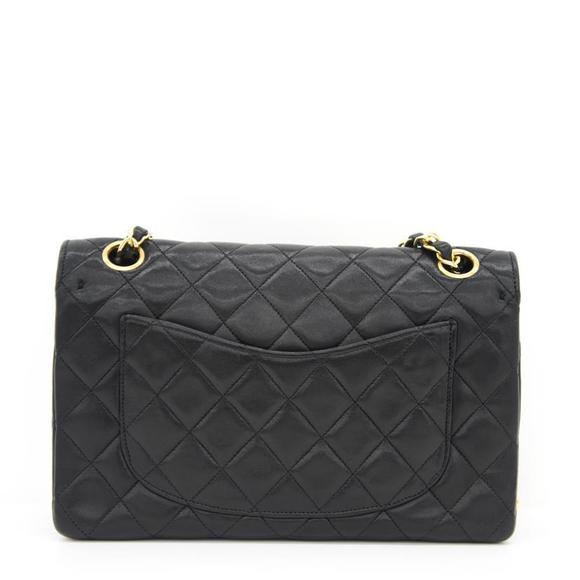 Chanel Chain Flap Caviar Shoulder Black W Skin Matelassé Bag - Picture 1 of 7